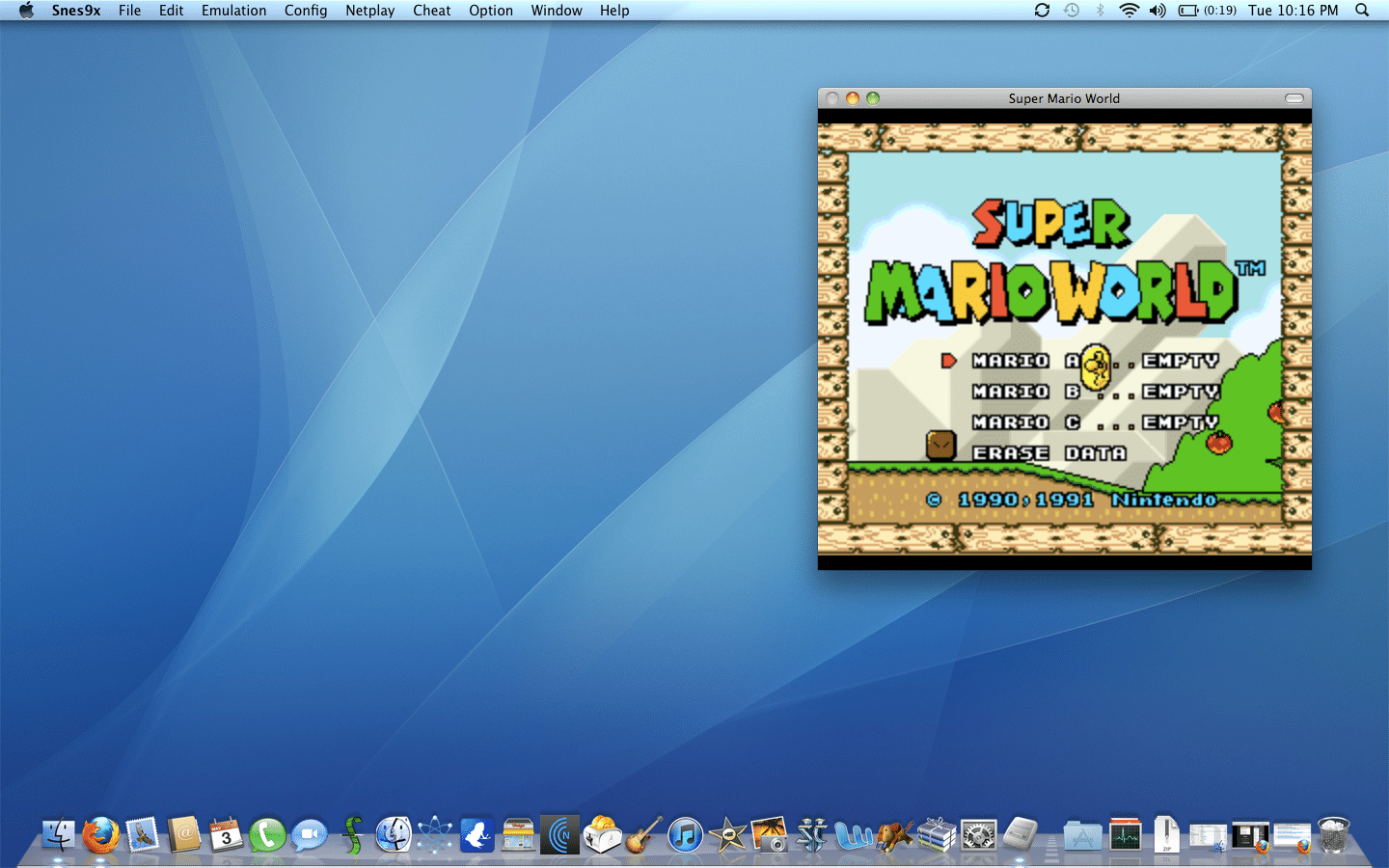 video game emulator for mac os x 10.7.5