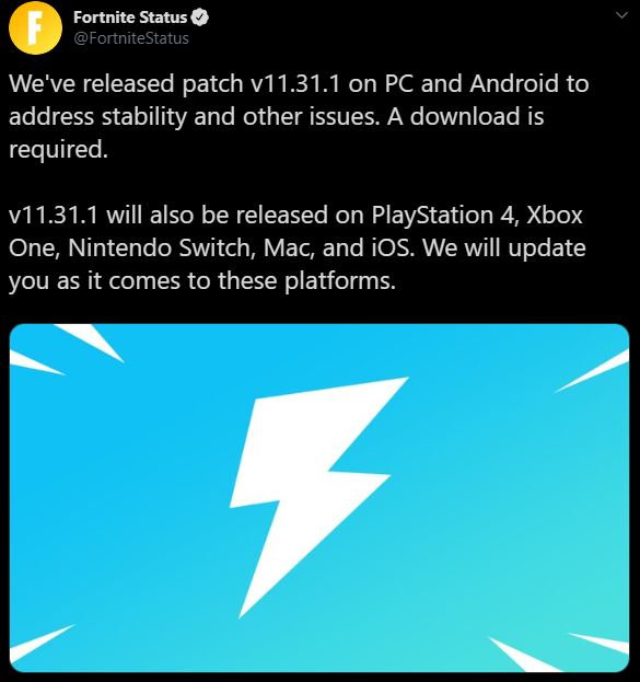 new fortnite update doesnt work for mac